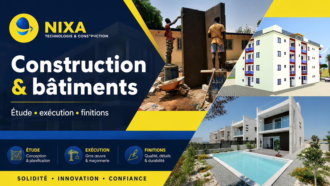 Visuel construction et bâtiments