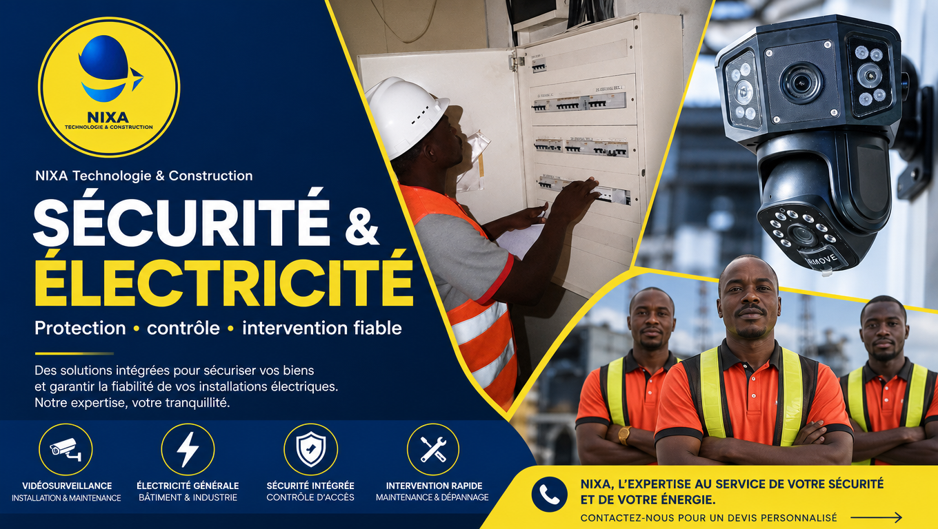 Visuel sécurité et électricité