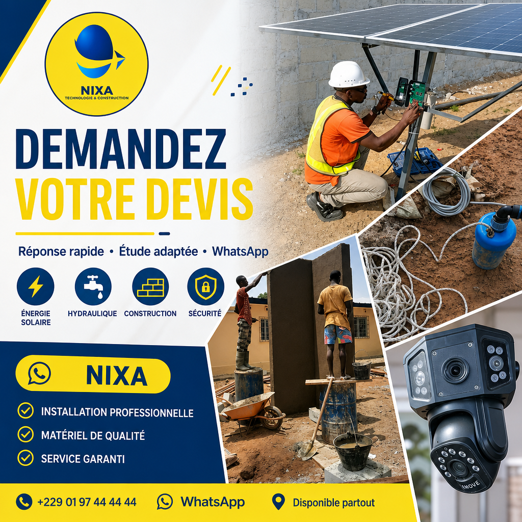 Visuel Demandez votre devis NIXA